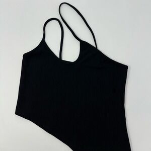 Reformation Black Camisole Top